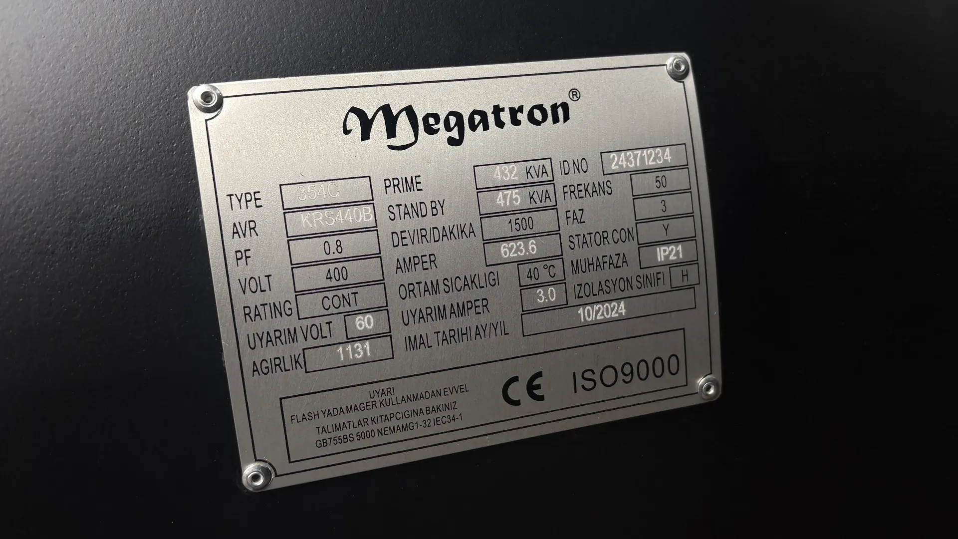 Megatron saha destek ekibi